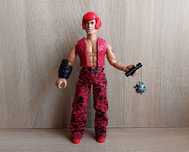 Unikat duża figurka Action Man - Ninja Kik. Hasbro 1997