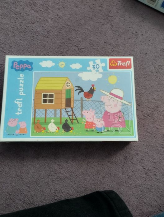 Puzzle z bajki Peppa firmy trefl