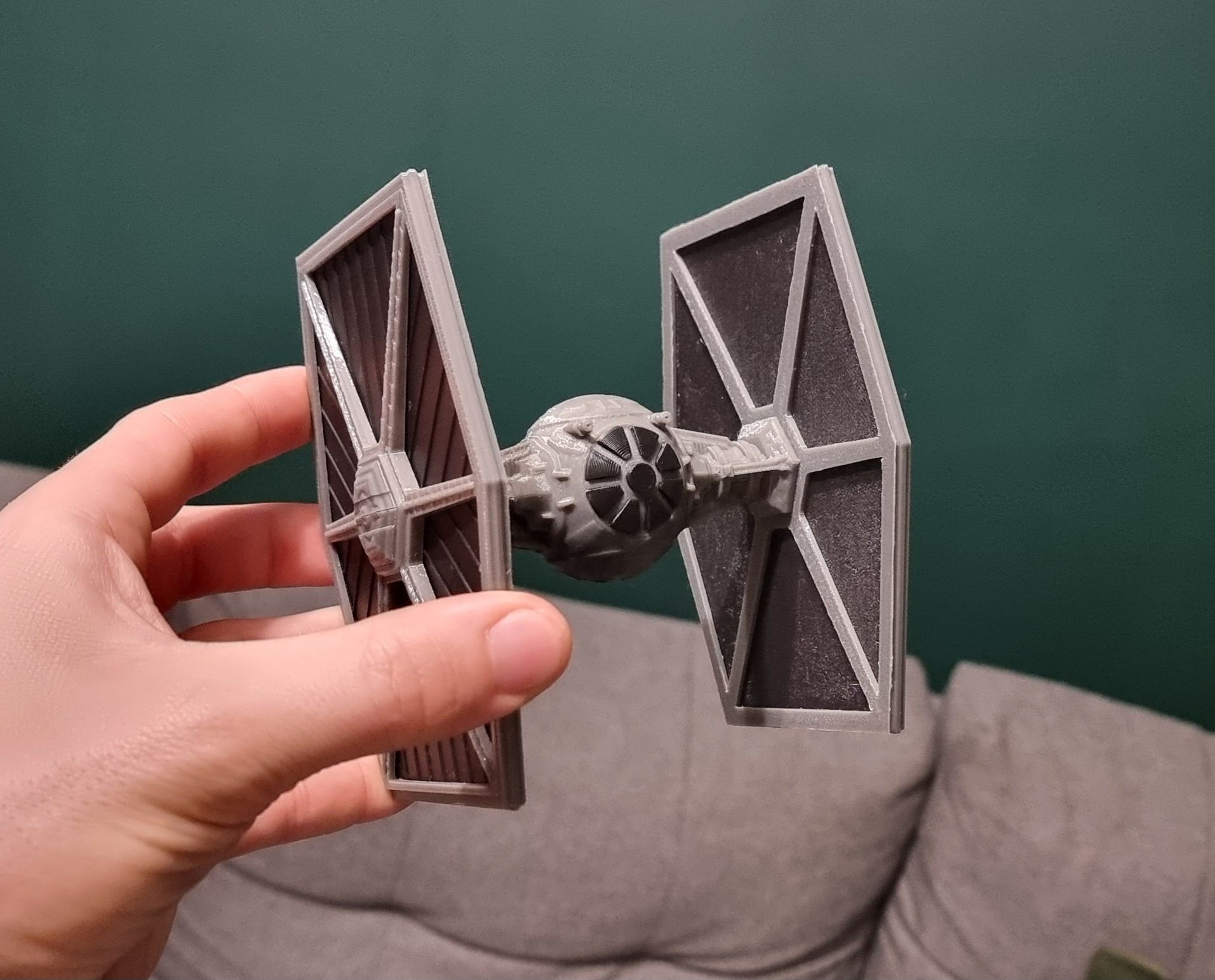 TIE Fighter model Star Wars , wydruk 3D.
