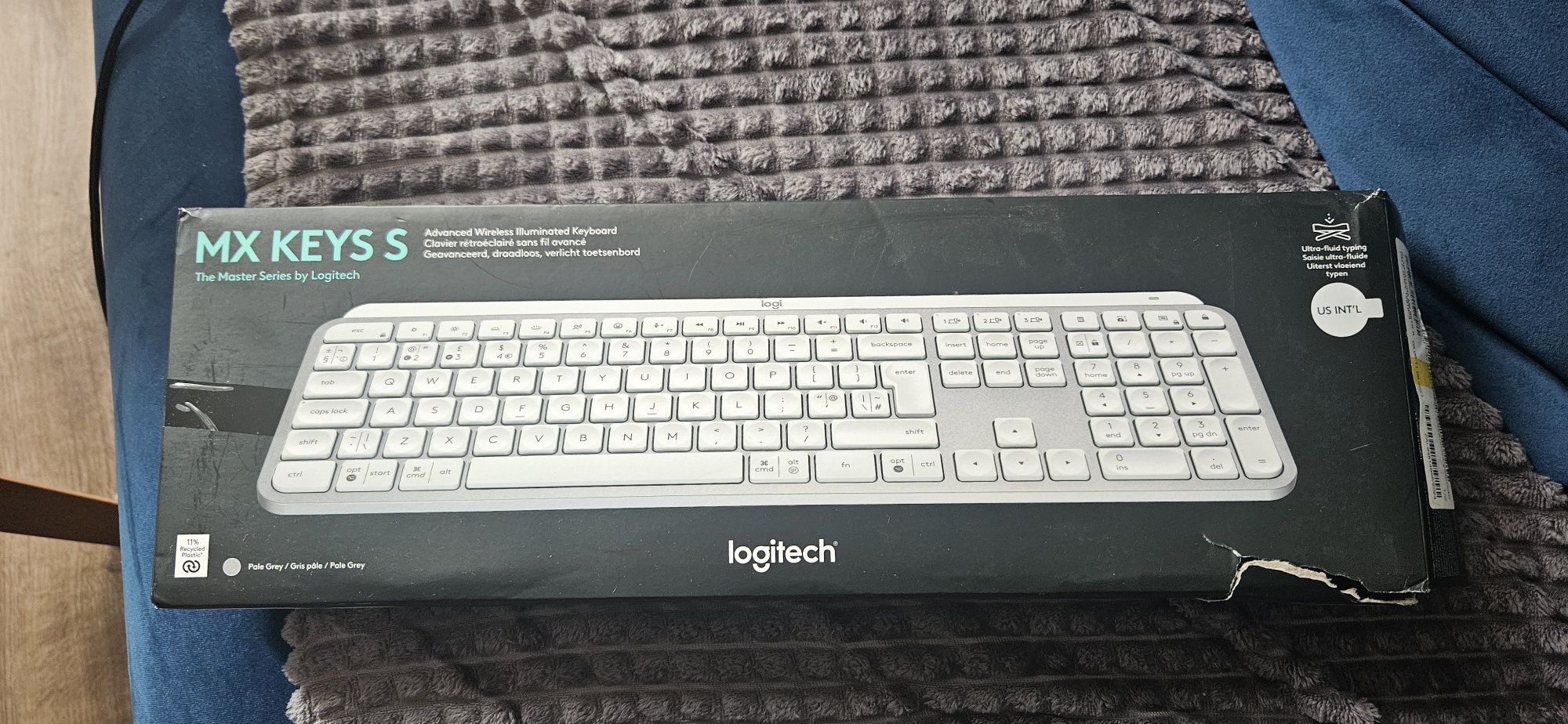 Logitech MX KEYS S 920 biała