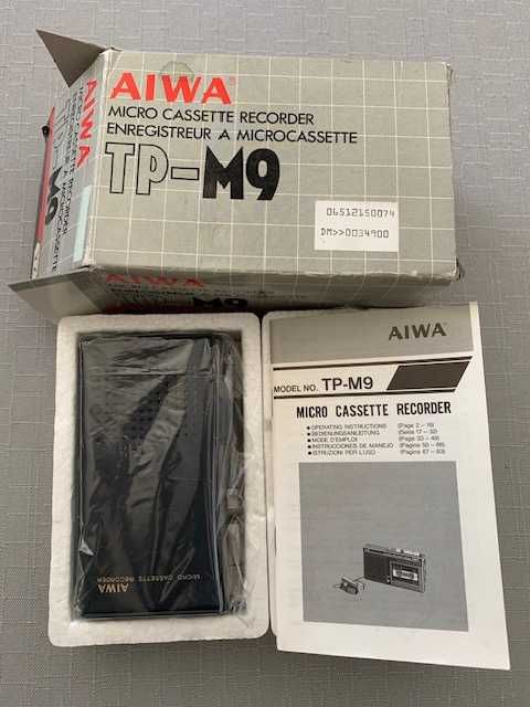 Dyktafon mikrofon kasetowy