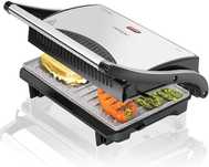 Kontaktowy maly grill elektryczny Cecotec Rock'nGrill 700 W
