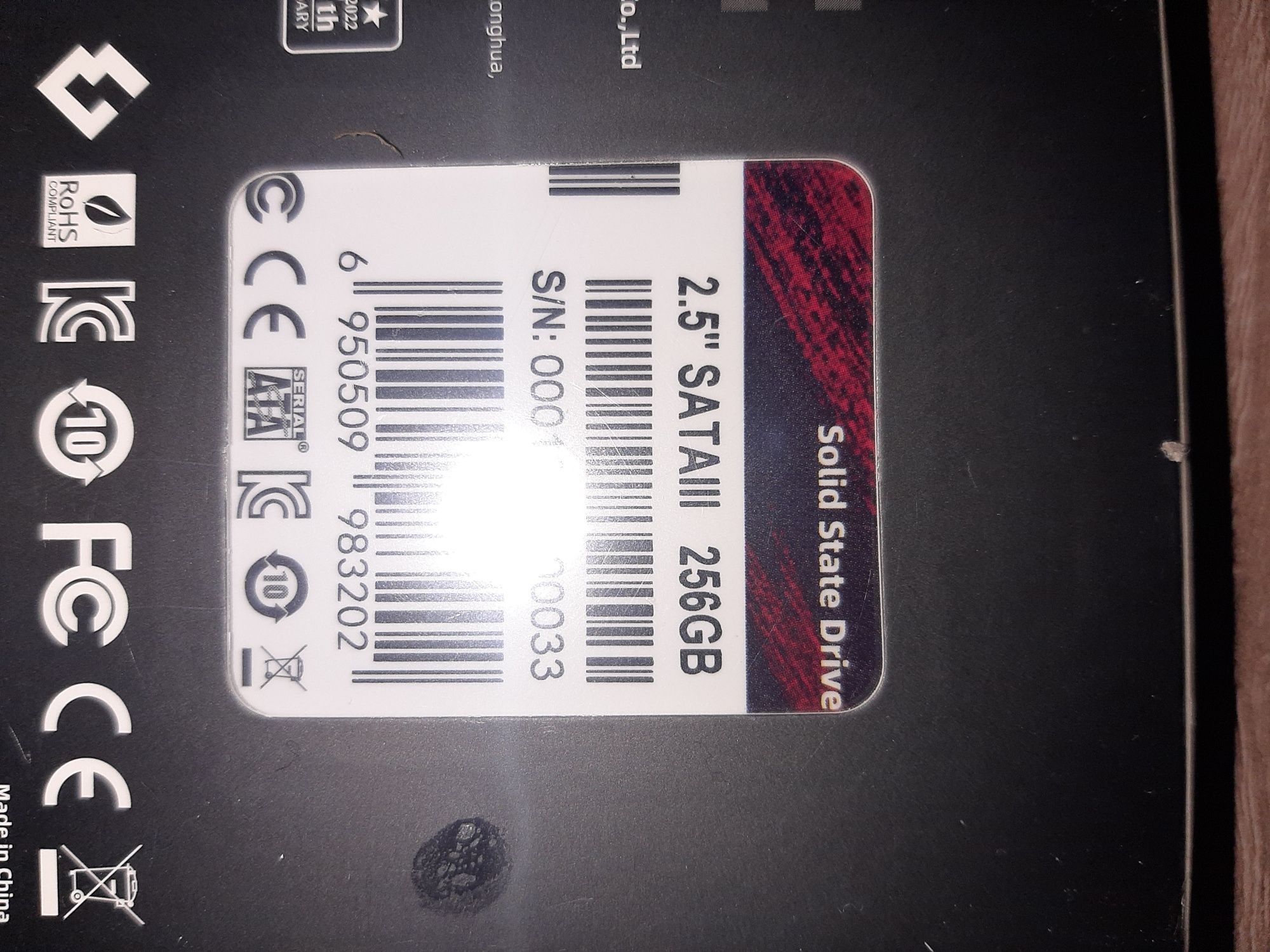 Ssd 256gb Kingspec sata3 2.5"