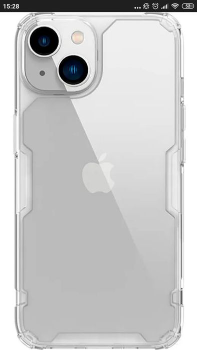 Для iPhone 14 Plus Чохол (чехол) прозорий Nillkin Nature TPU Pro