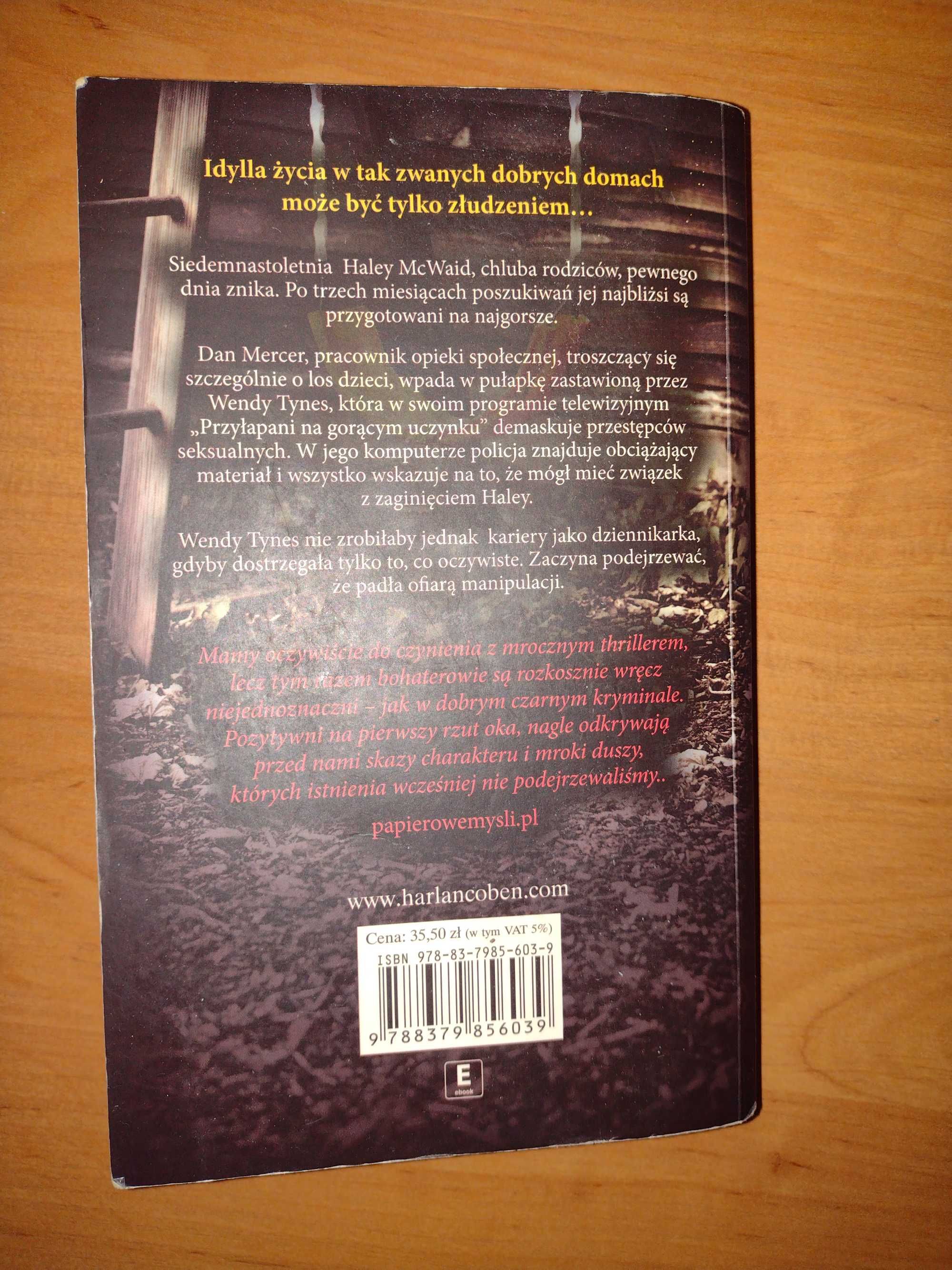 Książka "Na gorącym uczynku" - thriller, kryminał - Harlan Coben