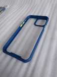 Etui do iPhone 12 Pro Twarde Plecki przezroczyste niebieskie Nowe