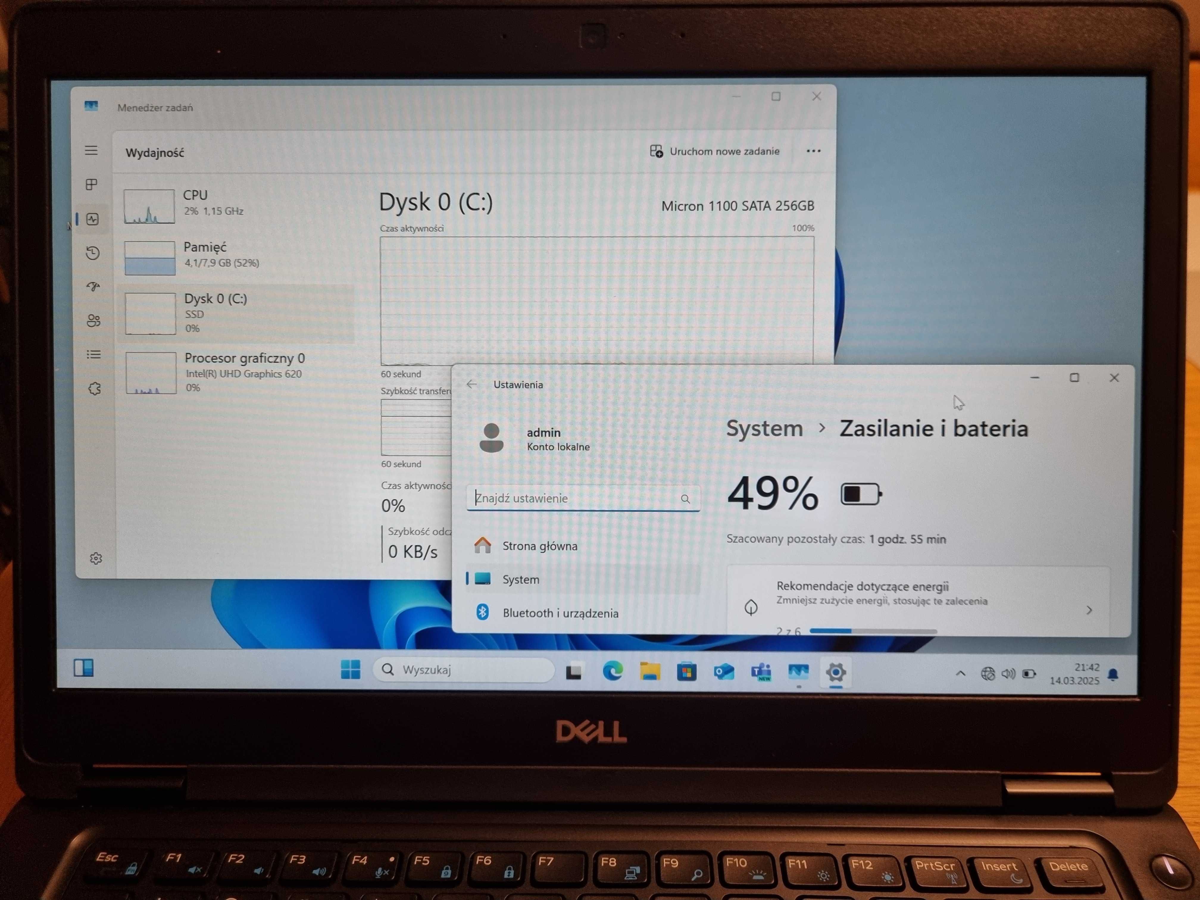 Laptop Dell Latitude 5490