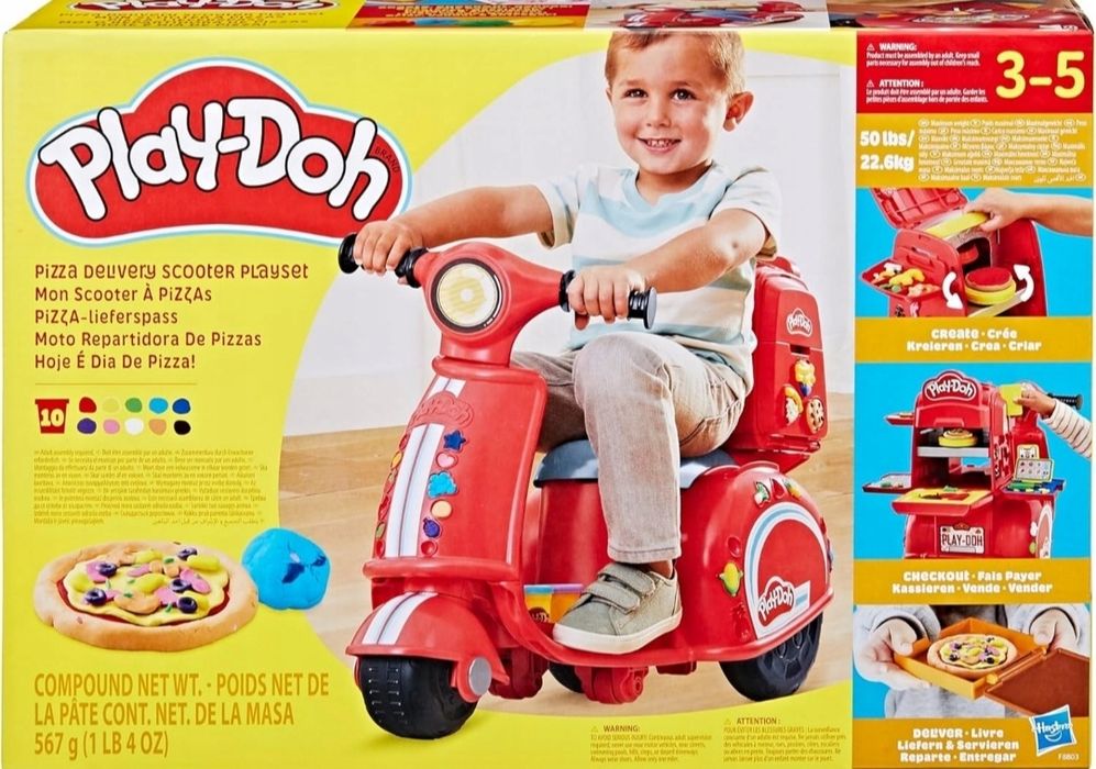 Play-Doh Zestaw do zabawy Skuter do rozwożenia pizzy