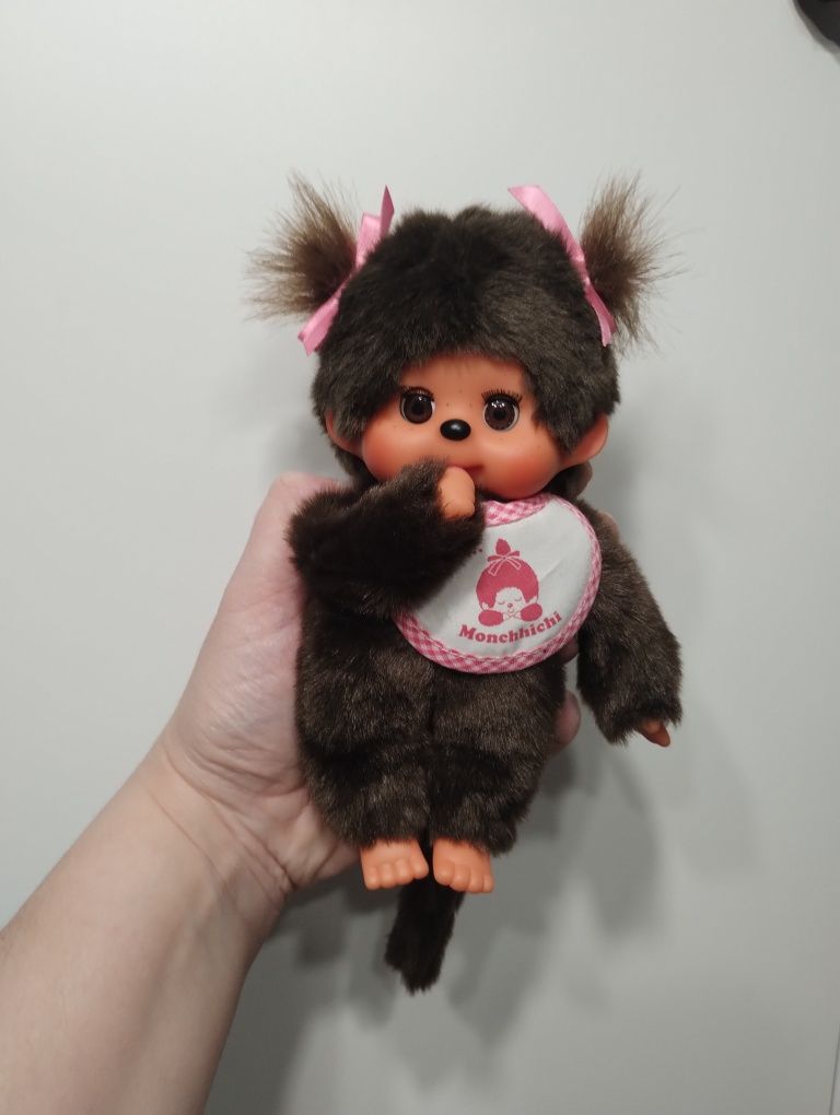 Małpka Monchhichi Unikat Ruchome oczki