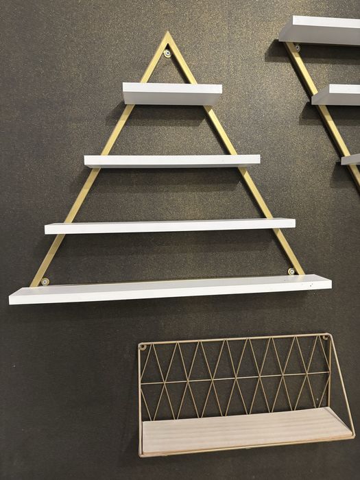 Półki zlote eleganckie