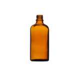 Butelka szklana brązowa oranż apteczna 100 ml / 68 sztuk