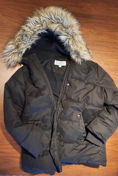 Casaco de menina, preto, 12 anos