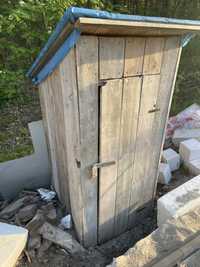Toaleta budowlana latryna wychodek