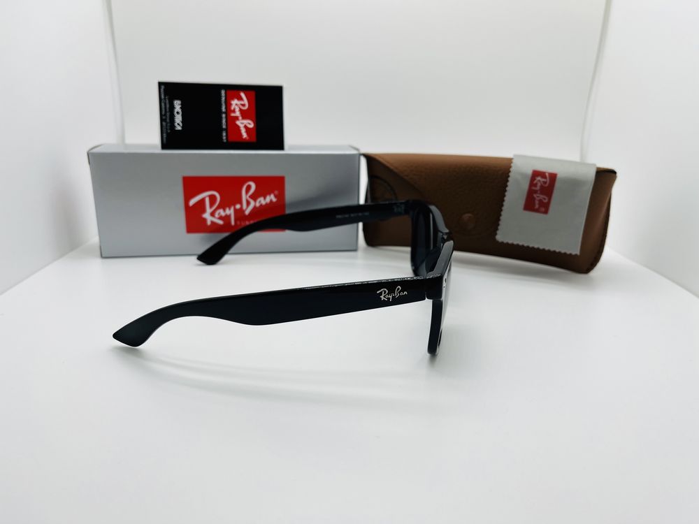 Поляризаційні окуляри Ray Ban Wayfarer 2140P Glossy Black