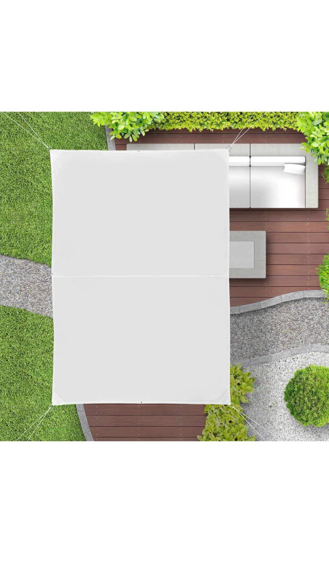 RELAXDAYS panel osłona przeciwsłoneczna 3x4m
