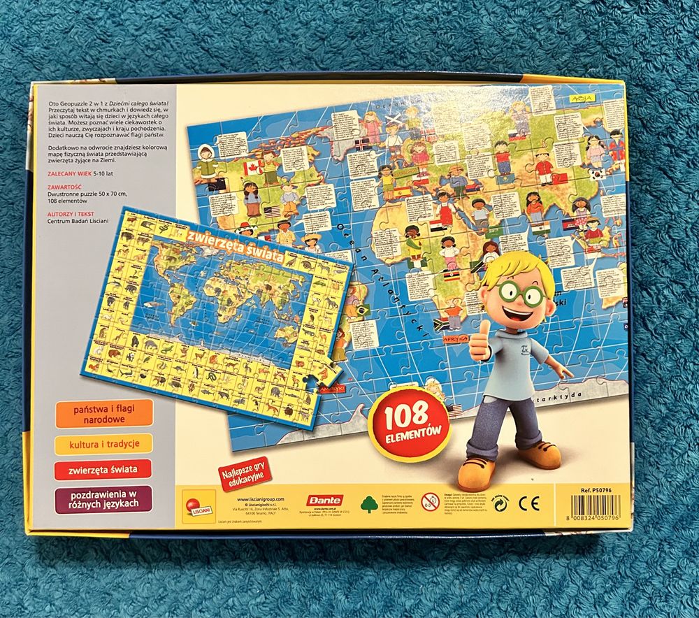 Mały Geniusz - Dzieci Całego Świata Puzzle