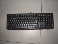 Klawiatura czarna LOGITECH
