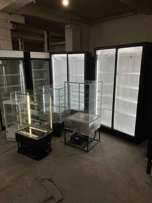 Холодильник однодверный, двухдверныц, барный, кондитерская витрина