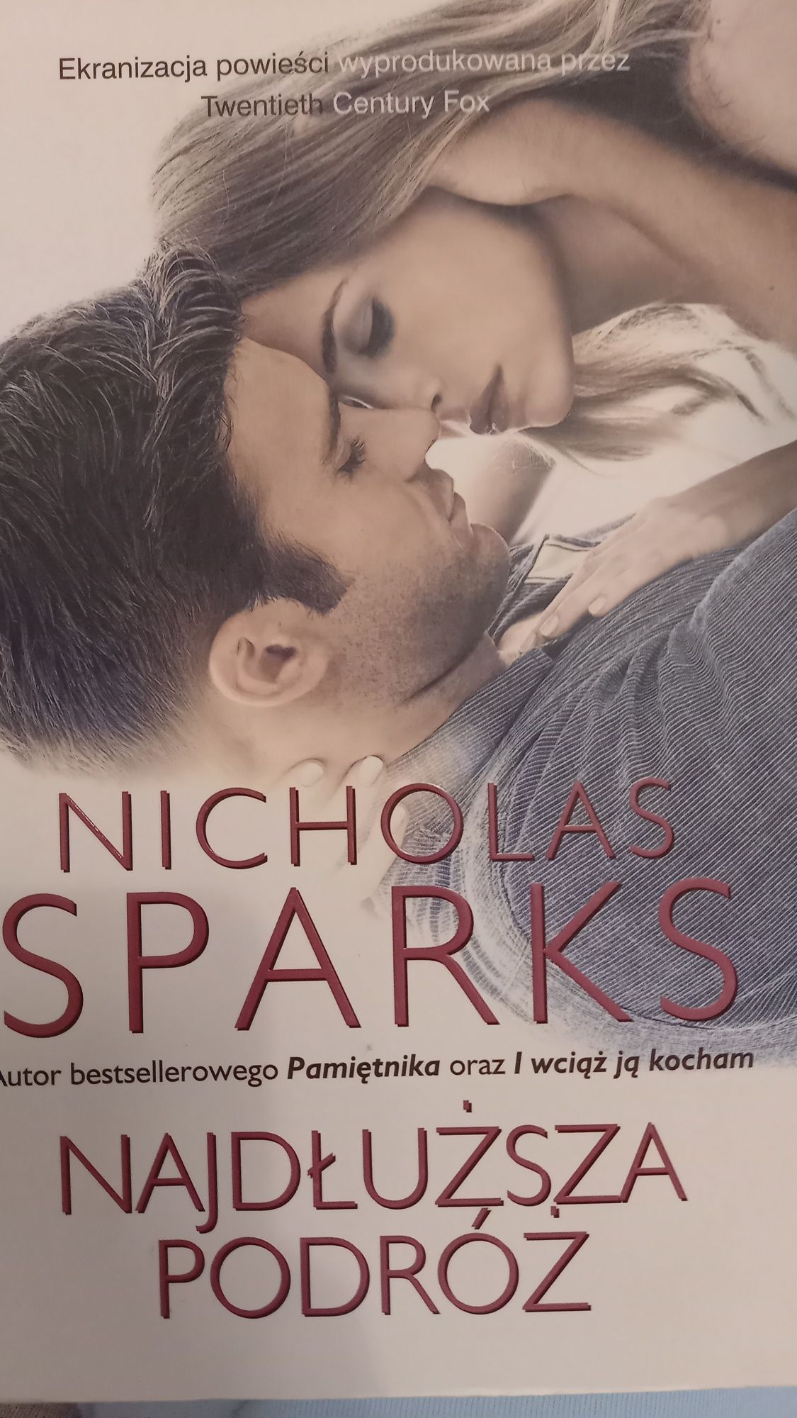 Książka Nicholas Sparks - Najdłuższa podróż