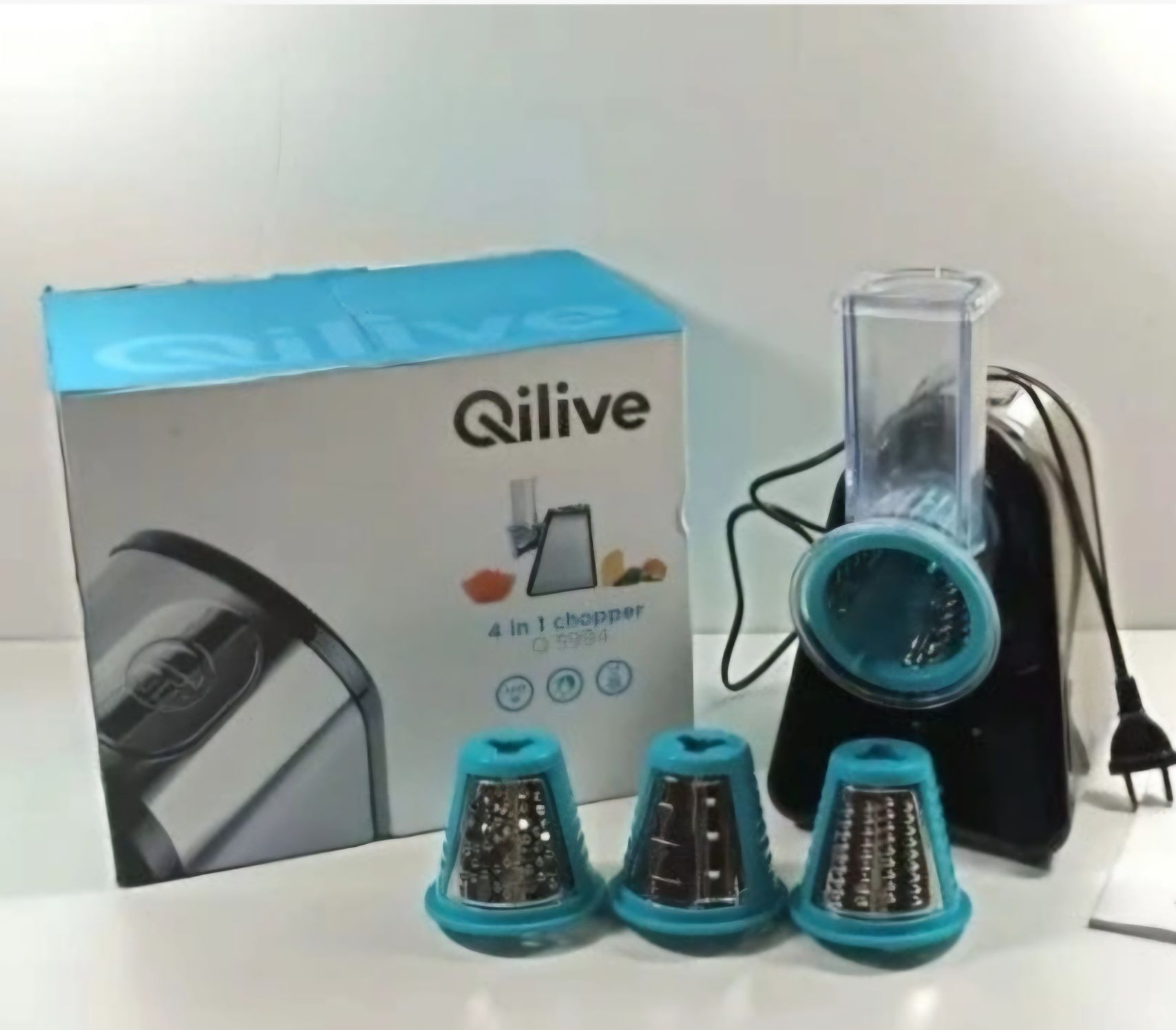 Qilive nowa elektryczna szatkownica 4 in 1 chopper Q 5994
