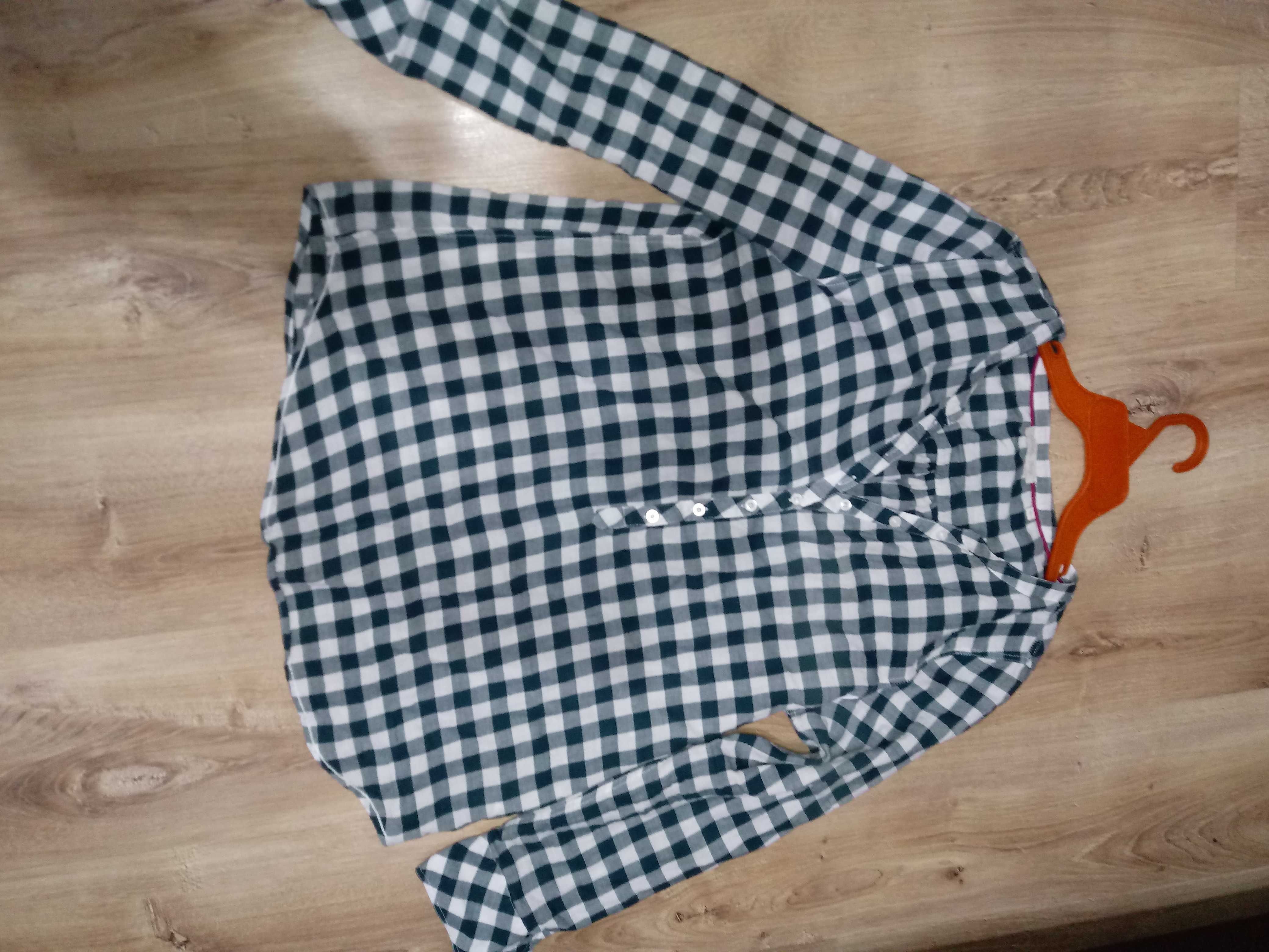 Bluzka w Kratkę XL