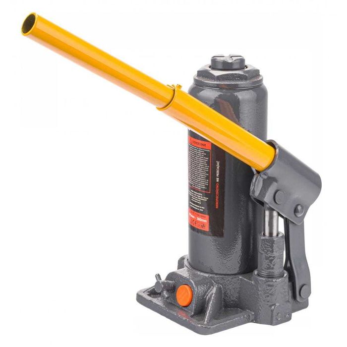 POWERMAT Podnośnik Hydrauliczny Słupkowy Lewarek 6t 380mm PM-PHS-6T