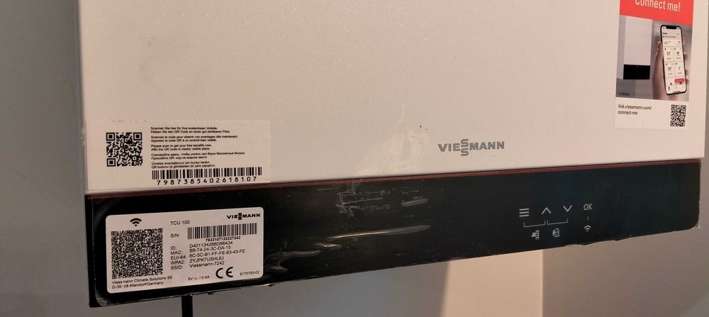 Viessman Vitodens 050W BOHA 25 wraz z elementami komina
