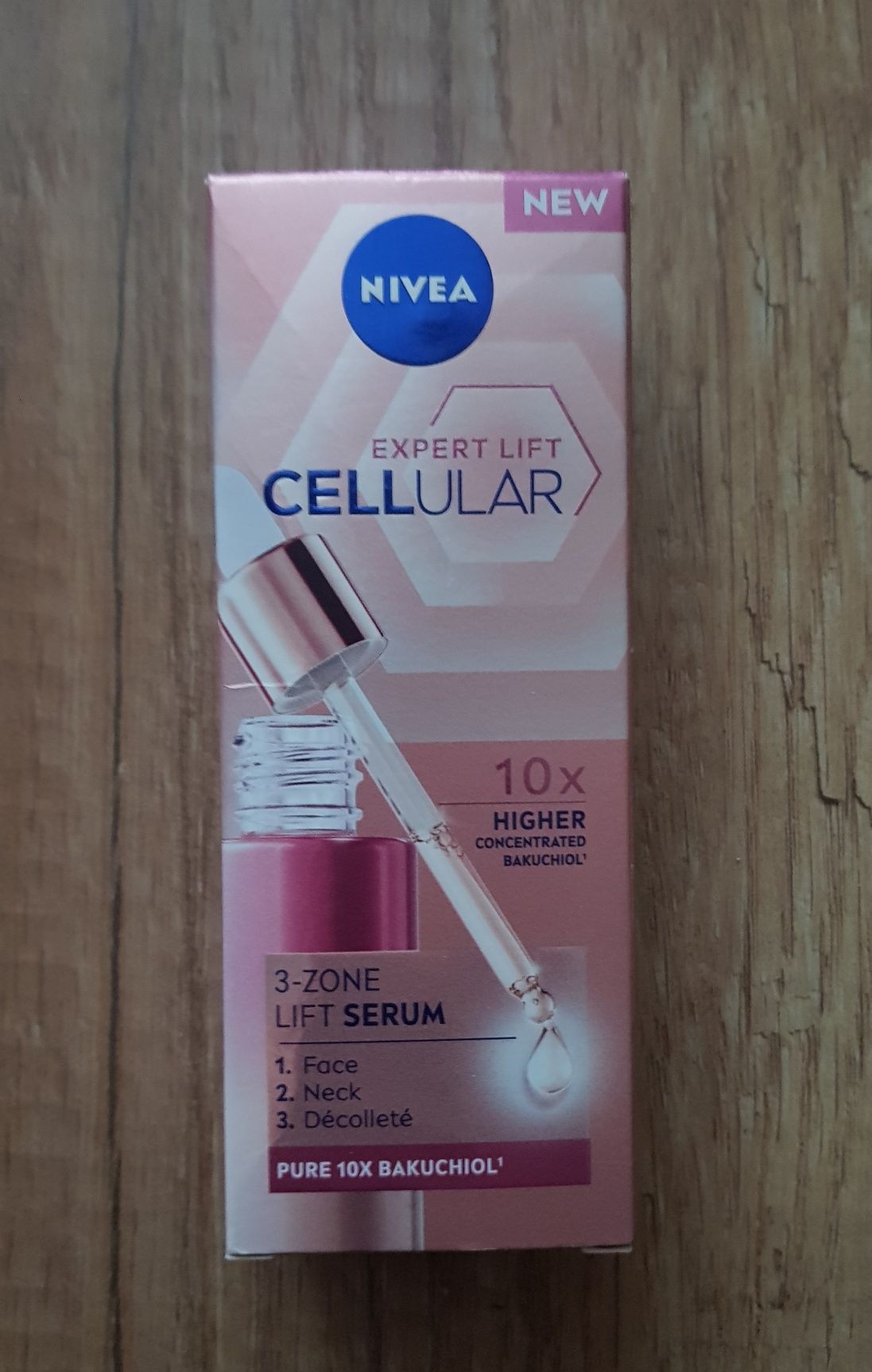 Nivea Cellular Expert Lift 3 strefowe serum Bakuchiol