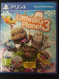 Little Big Planet 3 PL gra na PS4 i PS5 LBP Dubbing po polsku BDB stan