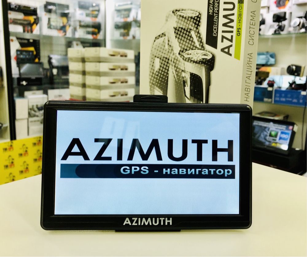 Автомобильный навигатор Azimuth B701 Pro 512 mb IGO primo EUROPE