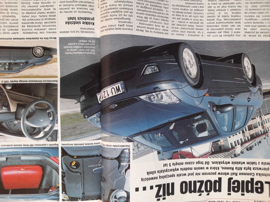 AUTO ŚWIAT BMW Z8, Peugeot 206, FIAT Uno, Abarth AMG i inne rok 2002