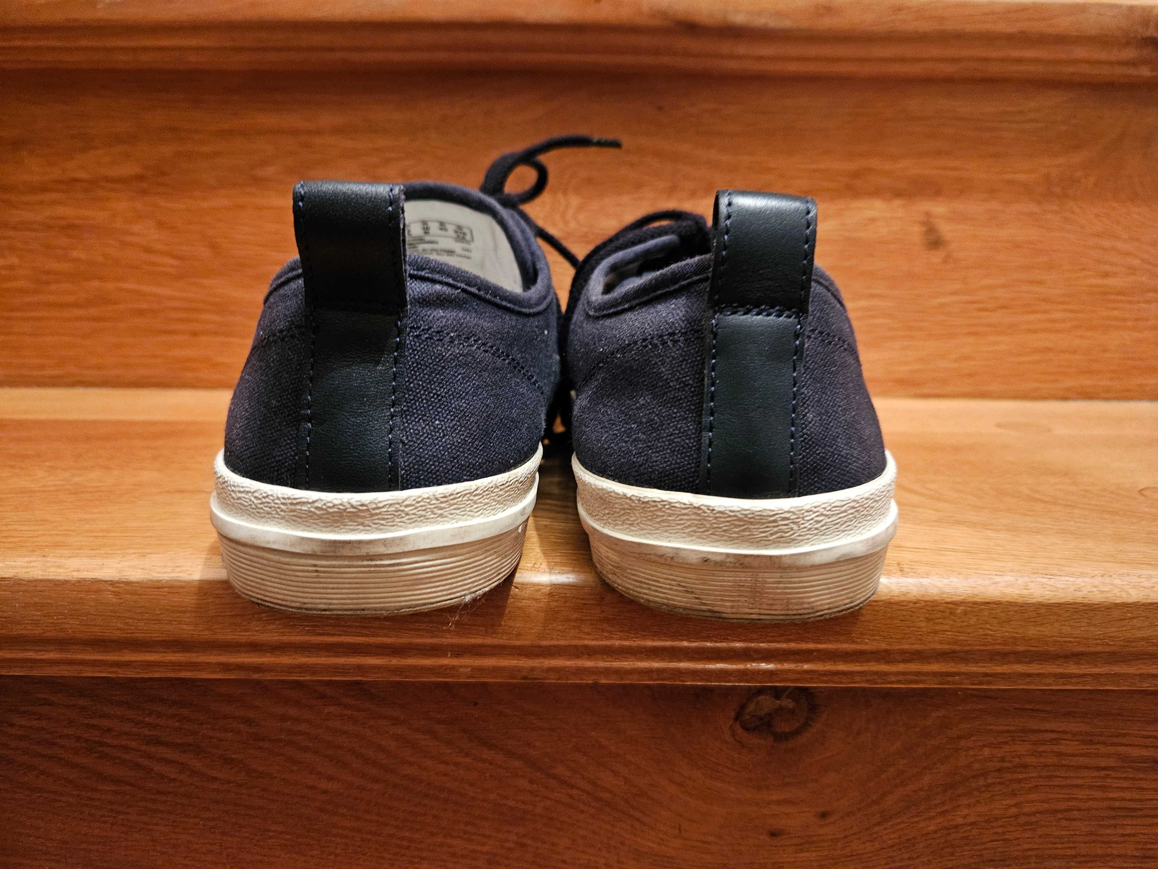 Tenisówki trampki męskie/ chłopięce granatowe CLARKS  roz. 43