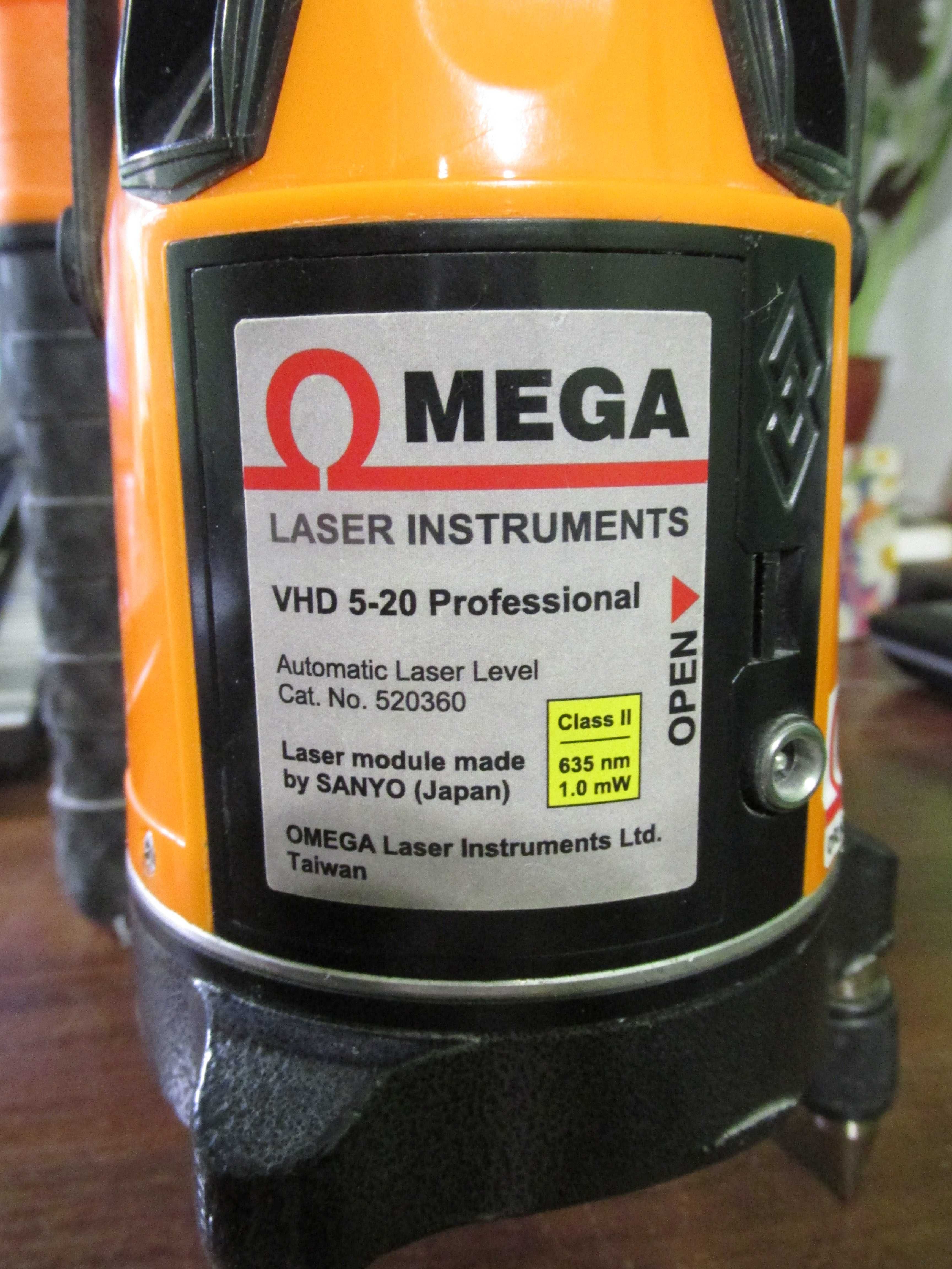 Профессионал лазерный уровень нивелир OMEGALASER VHD 5-20 Professional