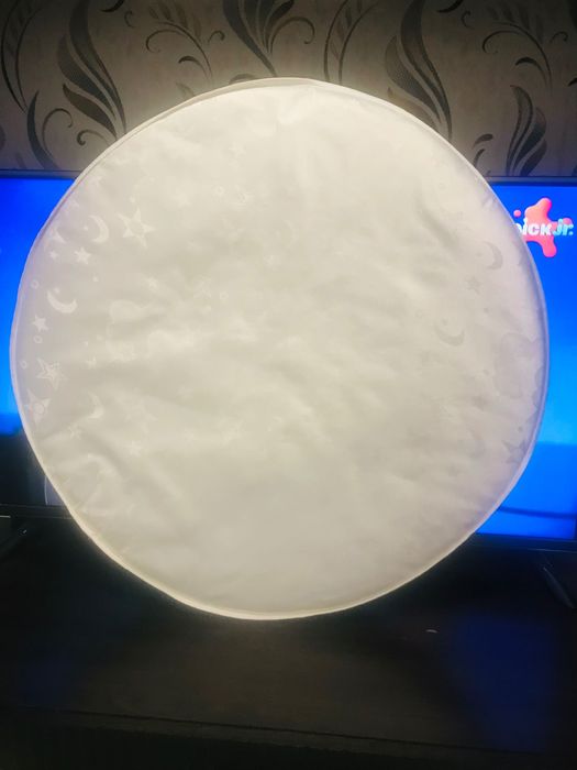 Матрац круглый детский (70*70)в кроватку-трансформер