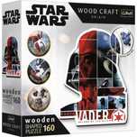 Puzzle drewniane 160 Darth Vader Trefl pudełko,202x204 mm