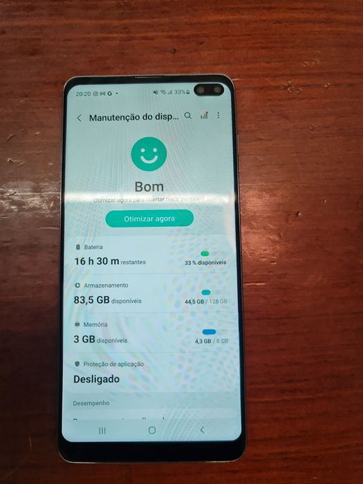 S10+ Ecra NOVO 128gb