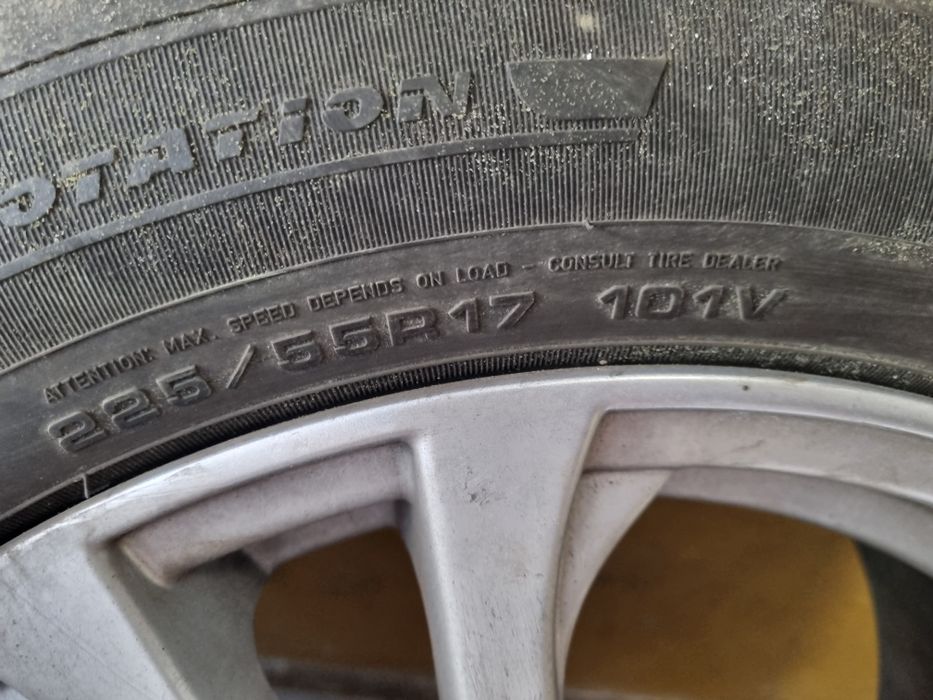 Felgi itwheels 17 cali 5x120  opony zimowe w dobrym stanie