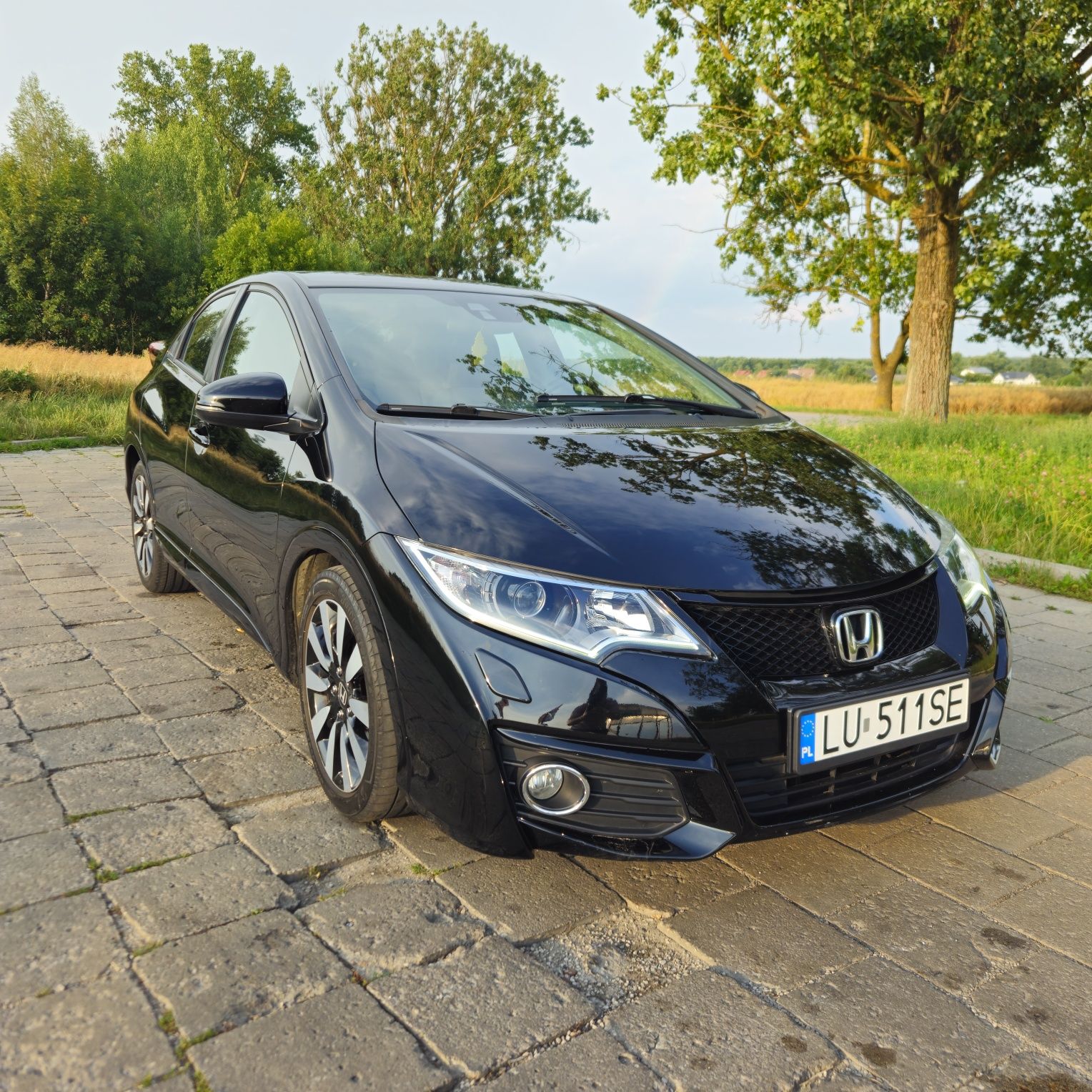 Honda Civic IX pierwszy wlasciciel, niski przebieg, długie opłaty,