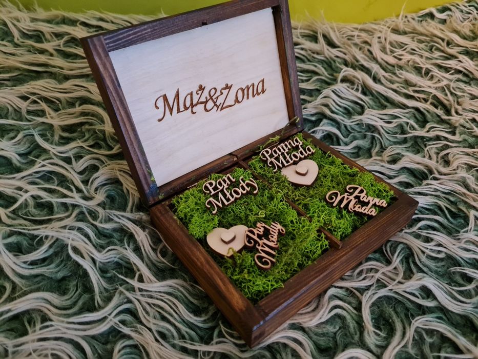 Pudełko na obrączki