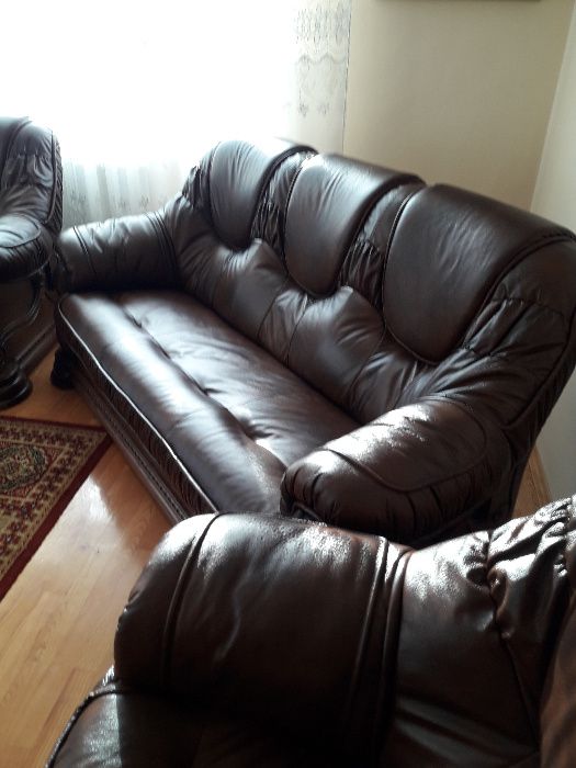 Мягкая часть - диван и два кресла