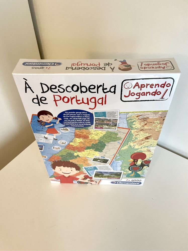 Jogo didático/ puzzle  “À descoberta de Portugal