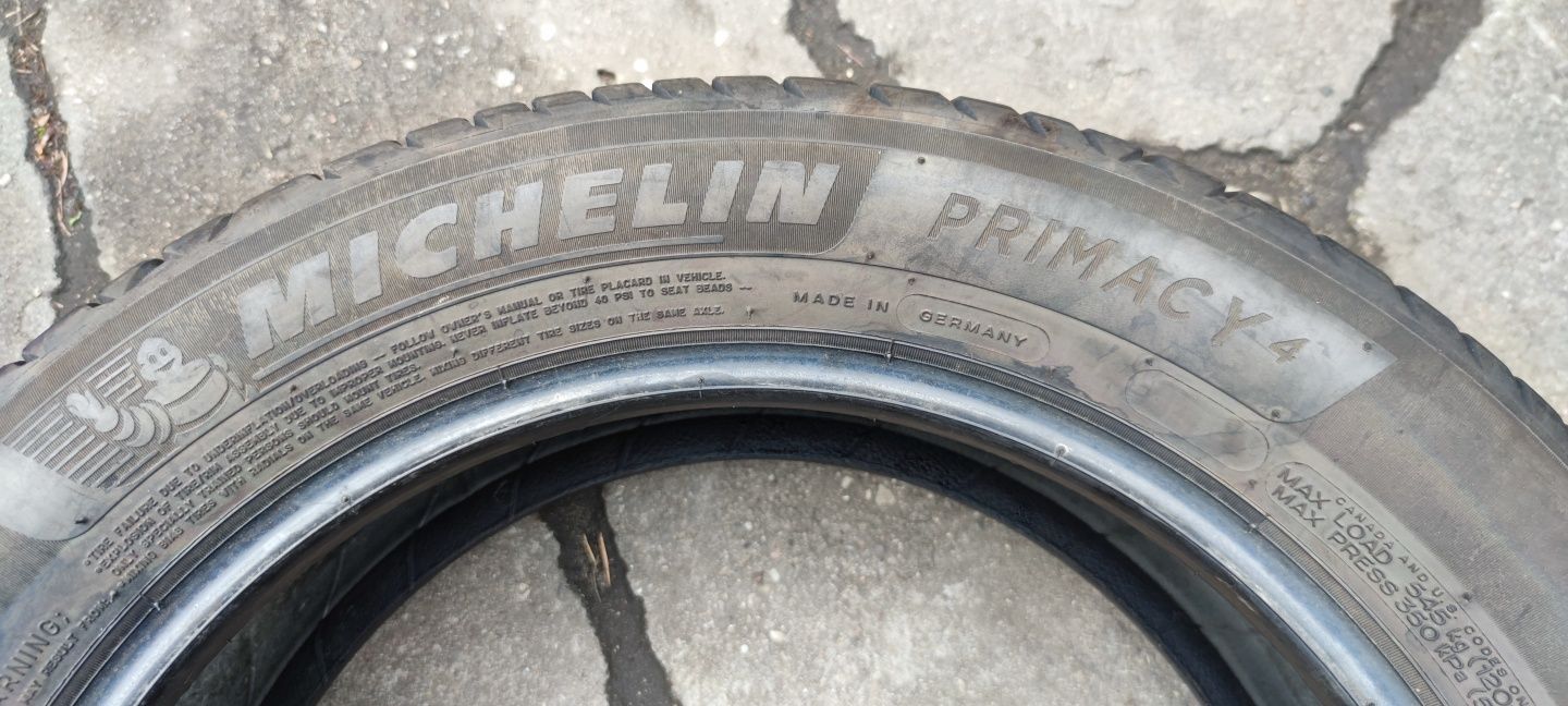opony lato 195x55x16 MICHELIN 2szt 300zł 2019r