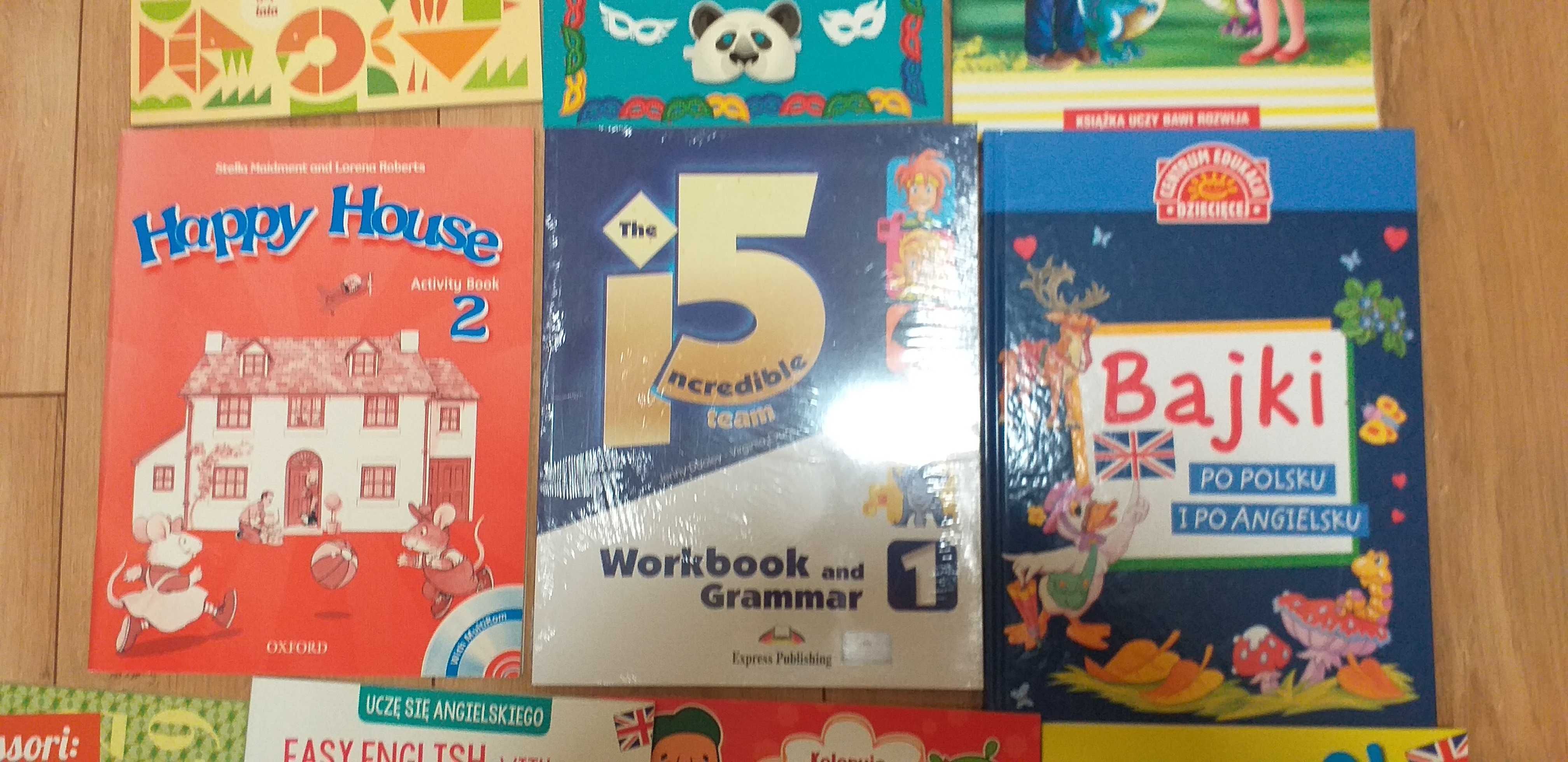 Zestaw książeczek do języka Angielskiego dla dzieci