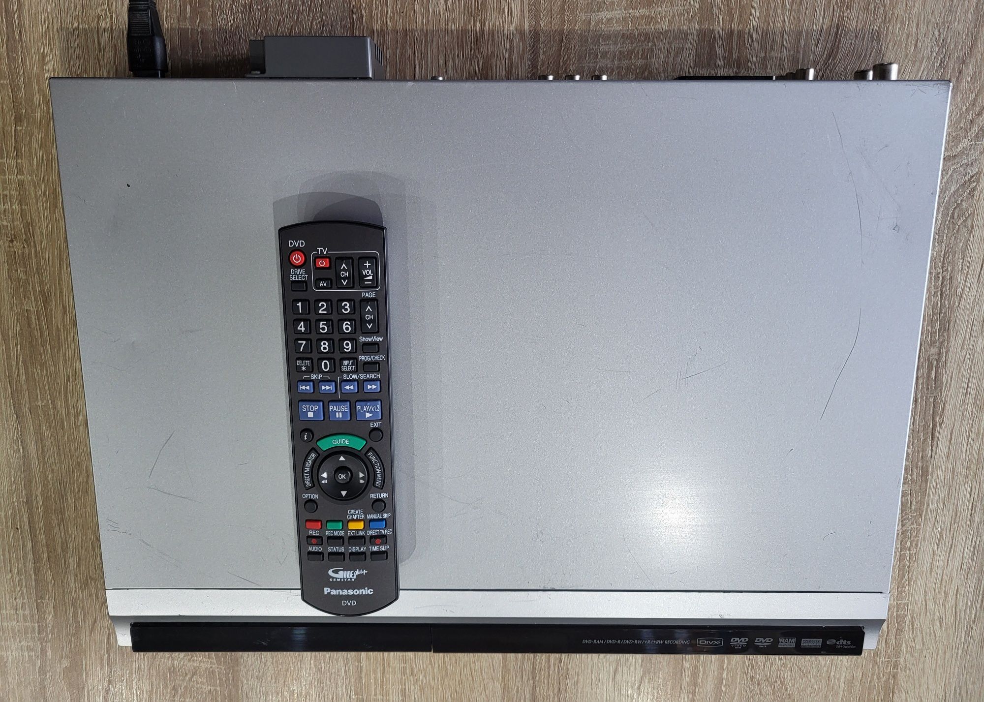 Panasonic DMR-EH575 #Nagrywarka DVD HDD #160GB #HDMI #Dv-in #DivX