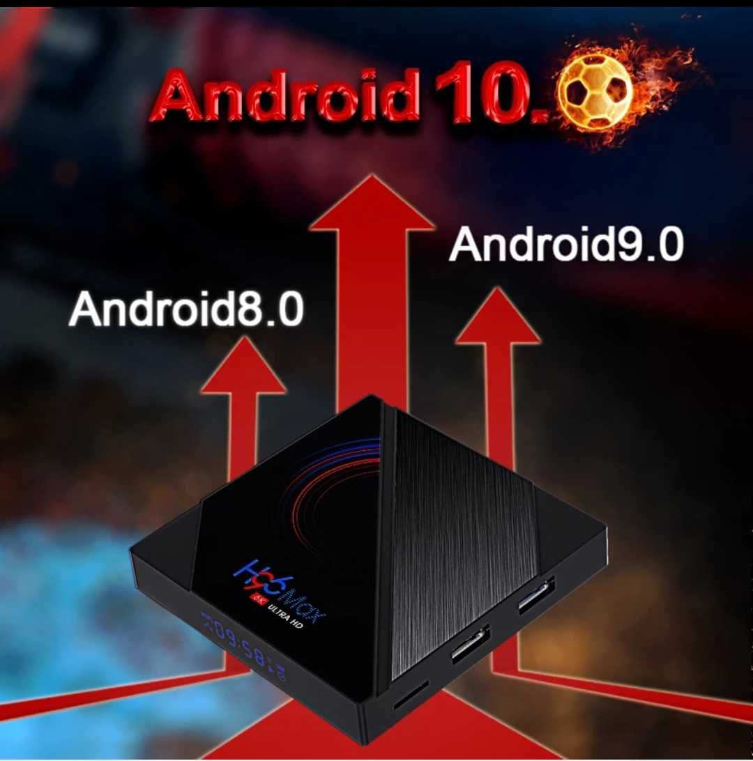 Box Android 10 H96MAX H616 6K WiFi 5G BT 2Gb+16Gb