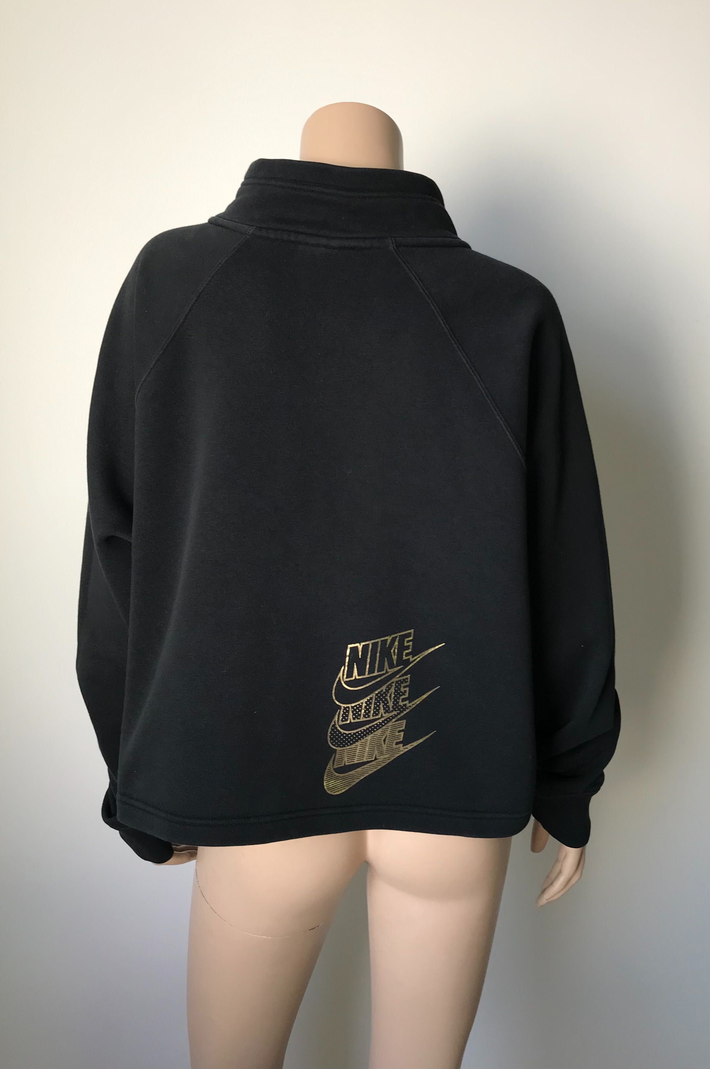 Nike Just Do It bluza damska XL złote napisy.