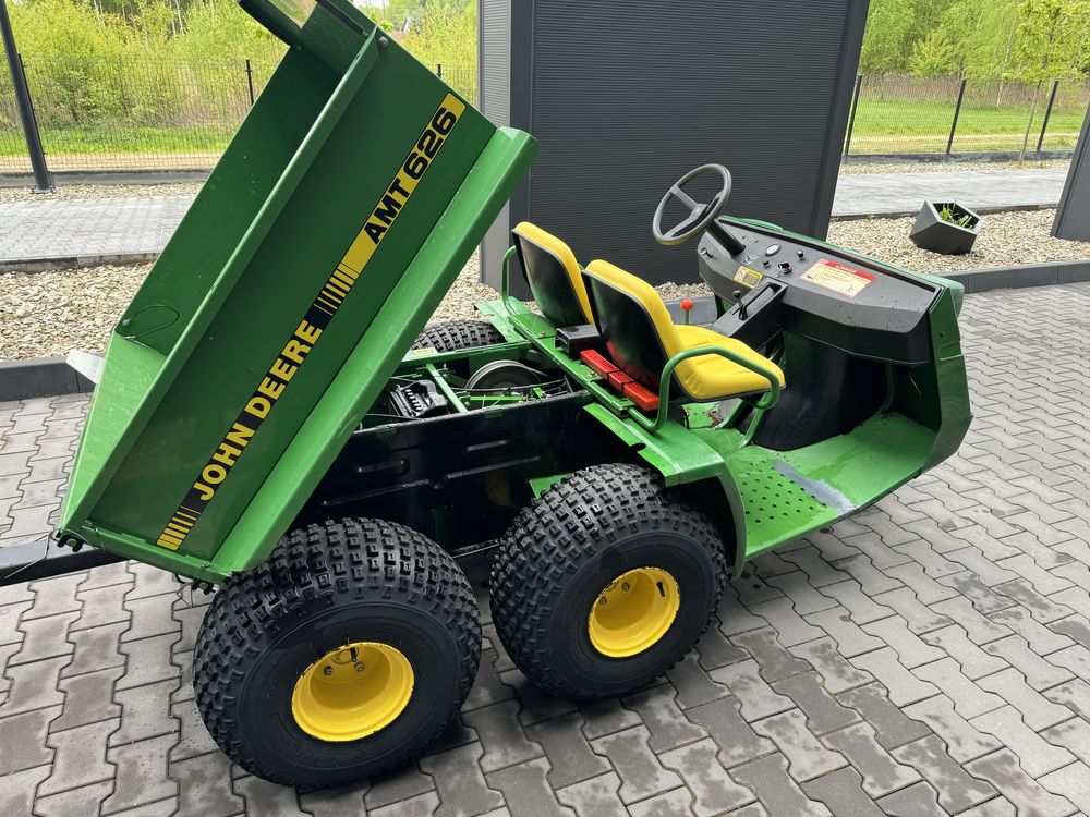 John Deere AMT 626 4x4 homologacja kiper traktor stajnia pole golfowe