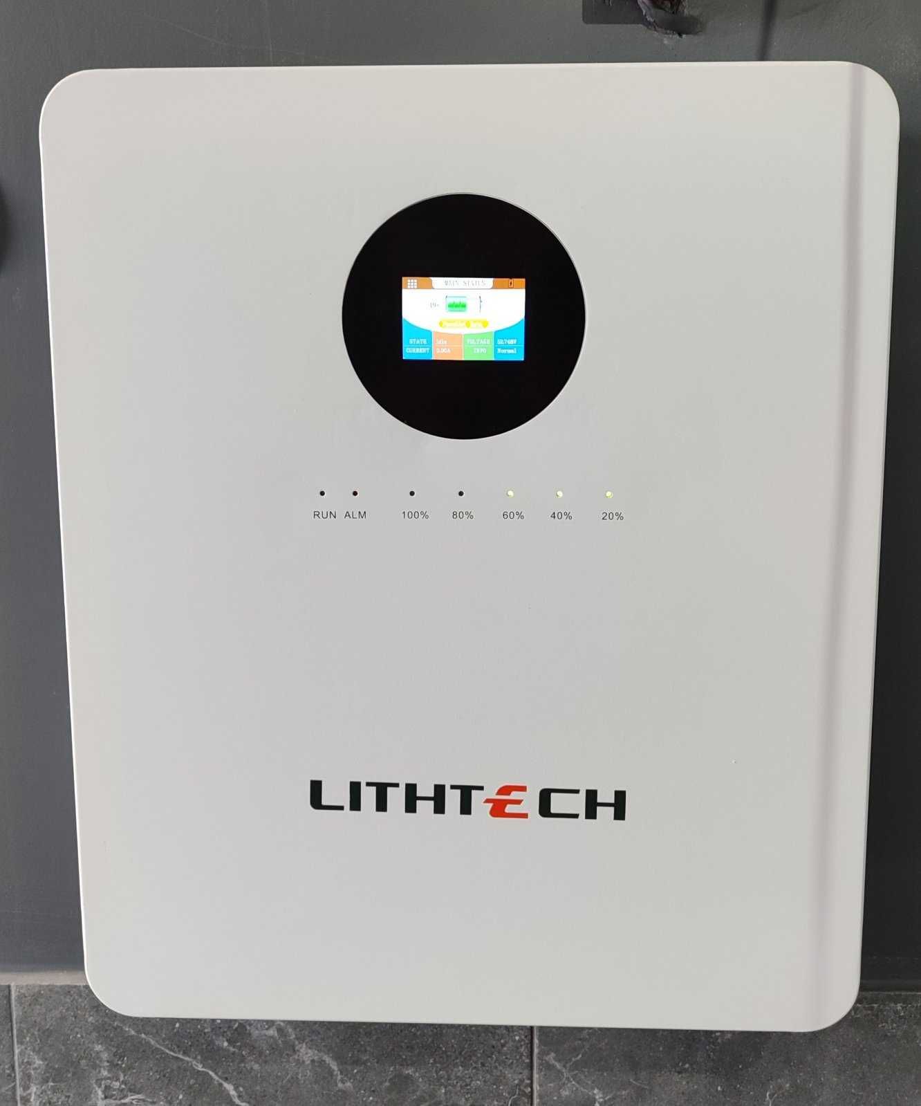 Акумулятор Lifepo4 Deye/ victron/ growatt 5.1 Квт LiFepo4 Lithtech BMS