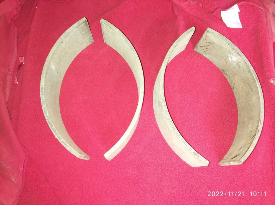 Нові гальмівні накладки.