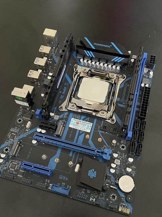 Комплект HUANANZHI X99 + Xeon E5 2670v3 + 16GB DDR4
